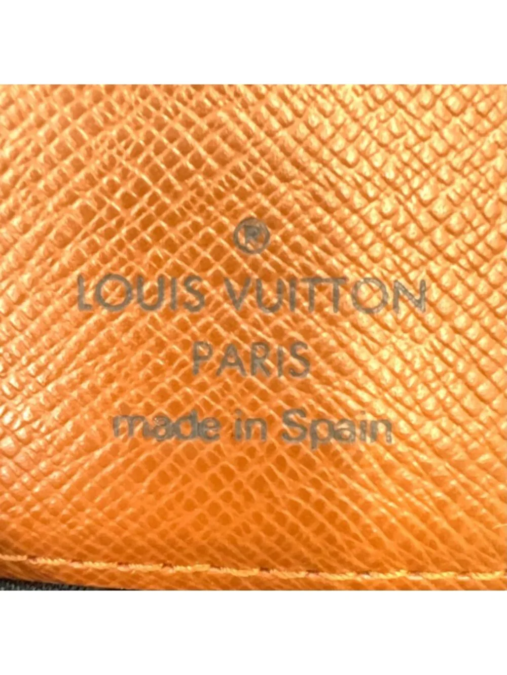 Louis Vuitton Agenda PM Brown Notebook Cover Gold